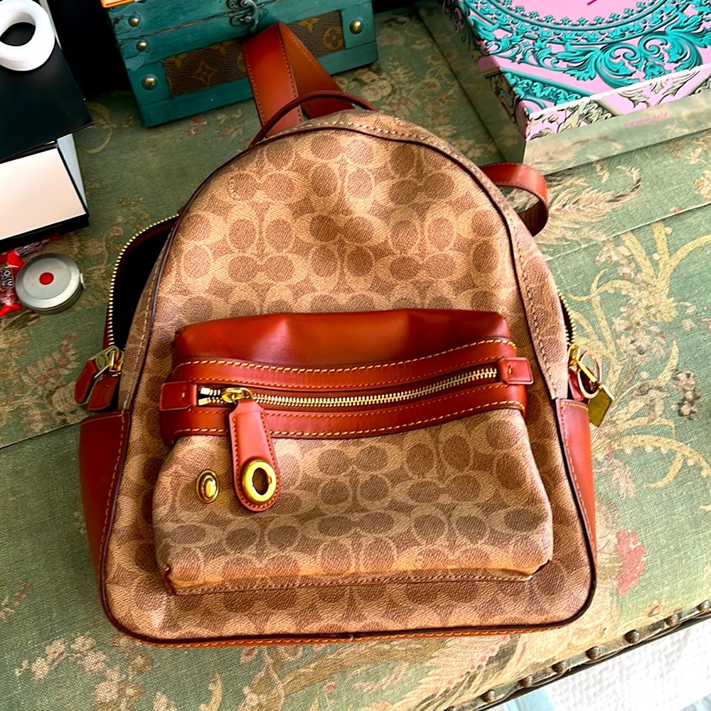 COPY - New never been used coach backpack